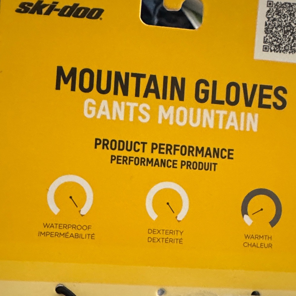 Ski-Doo Mountain Gloves - Black XL US ONLY- you need these!!